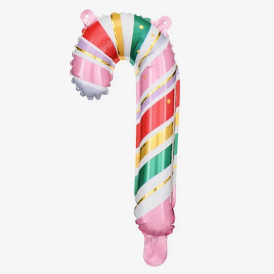 5 X MINI Pastel stripe Candy Cane 18.5x35cm- PARTY DECO