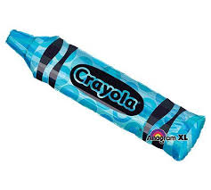 Crayola Blue 43 inch Anagram