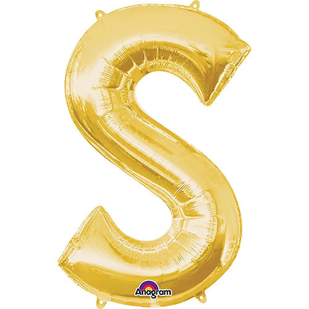 Letter S Gold Anagram