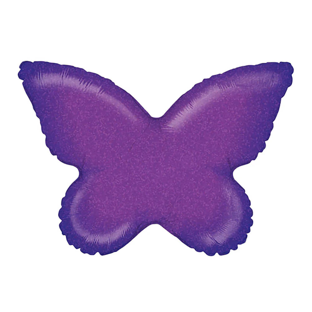 Supershape Butterfly foil - Holographic Purple 30 inch - Betallic