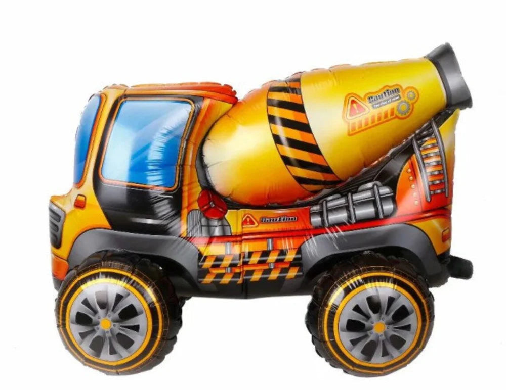 4D Car Foil balloon Concrete truck