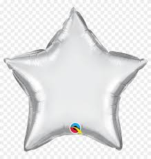 CHROME Silver Star 18 inch Qualatex