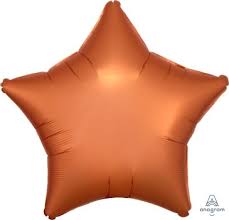 SATIN LUXE Star Amber 18 inch Anagram