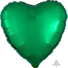 Heart Green 18 inch Anagram