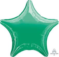 Green Star 18 inch Anagram