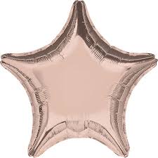 Rose Gold Star 18 inch Anagram