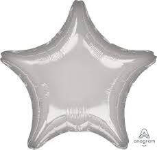 Silver Star 18 inch Anagram