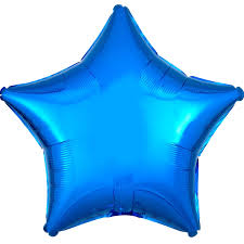 Blue Star 18 inch Anagram