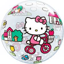 Hello Kitty Single Bubble 22 inch Qualatex