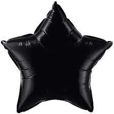 Black Star 18 inch Anagram