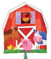 Farm Animals Barn 22 inch Anagram