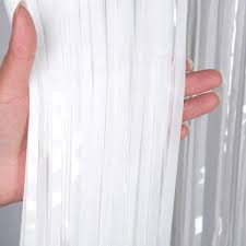 White Tassel Fringe Foil Curtains Assorted 0,9kg