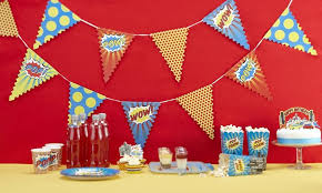 Pop Art Party Paper Bunting - Ginger Ray
