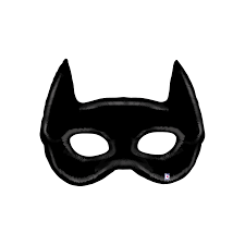 Batman Bat mask Superhero 45 inch Betallic