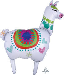 Lllama Supershape 41 inch Anagram