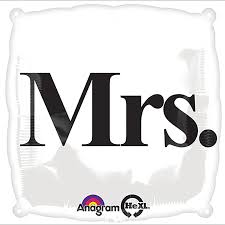 Mrs Foil 18 inch Anagram