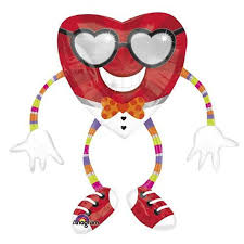 41 inch Heart Guy Love Anagram Airwalker