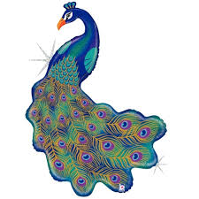 Peacock 42 inch Supershape - Betallic