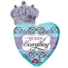 Queen of everything 30 inch Anagram