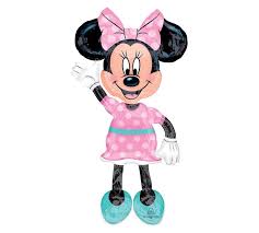 54 inch Minnie Mouse Blue Dress Anagram Airwalker