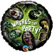 Zombie 18inch Halloween foil Qualatex