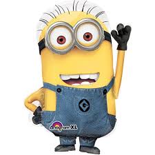 Despicable me Minion 25 inch Supershape Anagram