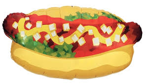 Hot Dog 32 inch Betallic