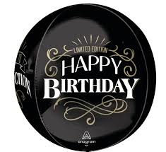 Orbz Happy Birthday Better with Age Anagram 15 inch - 38 cm