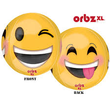Orbz Smiley Winky Emoji 15 inch Anagram
