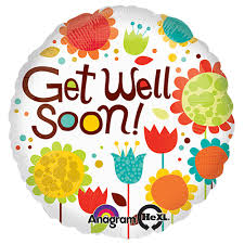 Get well soon cheery Flowers 17 inch Anagram