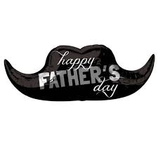 Father's Day Mustache Junior Shape 30 inch Anagram