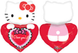 Hello Kitty I love you 29 inch Anagram