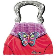 Festive Purse Handbag 28 inch Anagram