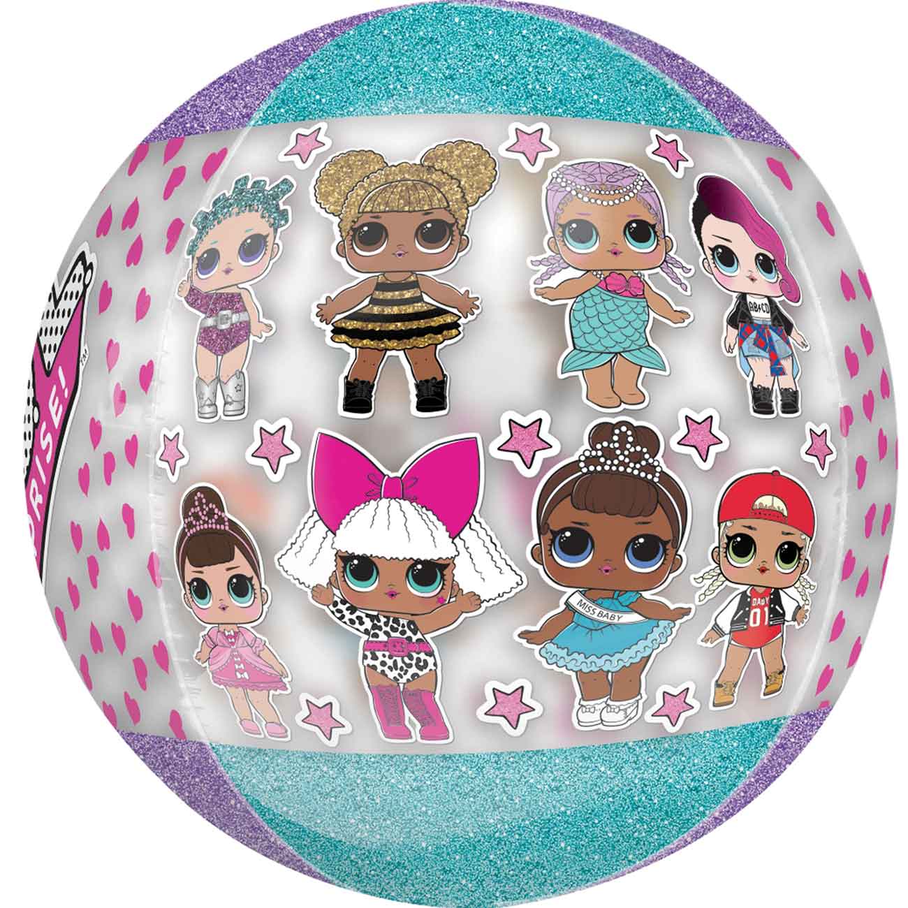 Orbz LOL doll see through 15 inch Anagram