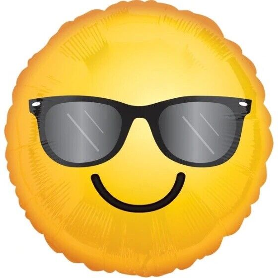 Emoji 18 inch Glasses Anagram