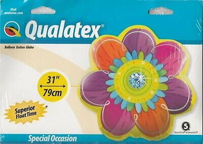 Jewelled Blossom Flower Foil Balloon- 31 inch Qualatex