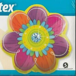 Jewelled Blossom Flower Foil Balloon- 31 inch Qualatex