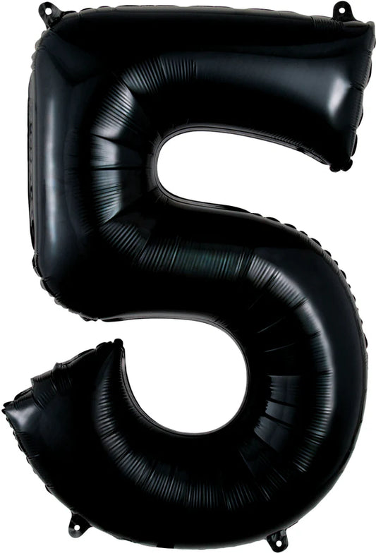 Number 5 - Black  -34 inch Anagram