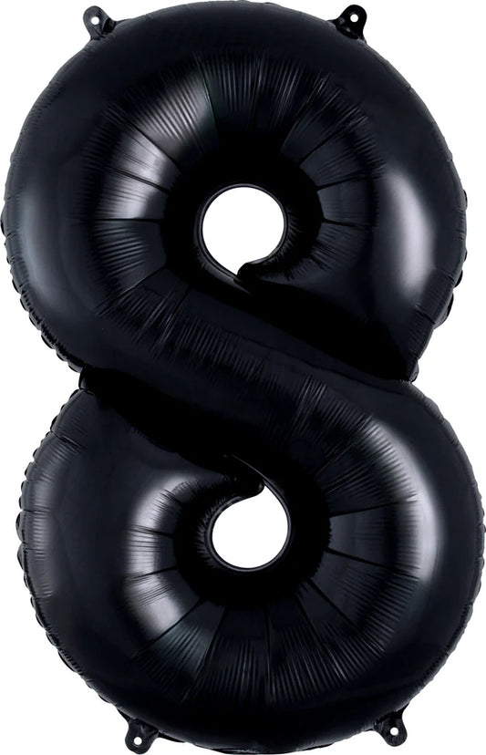 Number 8 - Black  -34 inch Anagram