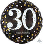 Anagram 18 inch Holo Sparkling Birthday 30