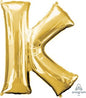 Letter K Gold Anagram