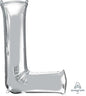 Letter L Silver Anagram