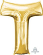 Letter T Gold Anagram