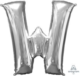 Letter W Silver Anagram