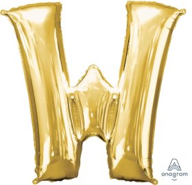 Letter W Gold Anagram