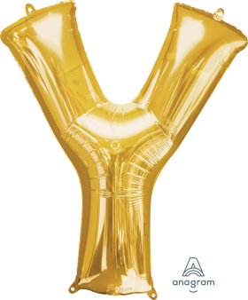 Letter Y Gold Anagram