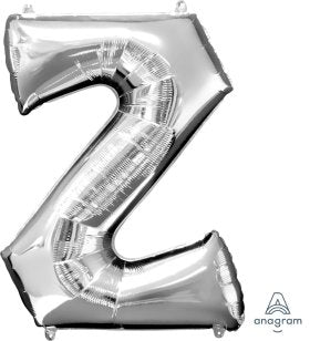 Letter Z Silver Anagram