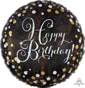 Anagram 18 inch Holo Sparkling Birthday