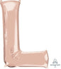 Letter L Rose Gold Anagram