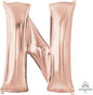 Letter N Rose Gold Anagram